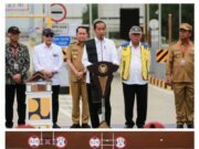 Bupati Simalungun menghadiri Peresmian Jalan Tol Trans Sumatera Kabupaten Langkat Kabupaten Serdang Bedagai Kabupaten Simalungun Kota Tebing Tinggi Provinsi Sumatera Utara.