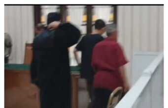 Terdakwa AAN Protes Kepada Hakim, Atas Empat Tahun tuntutan Jaksa Terhadap Dirinya