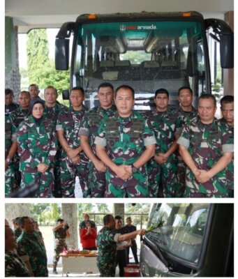 Kementrian Pertahanan TNI AD Berikan Bantuan Mobil Dinas Kepada Korem 022/PT