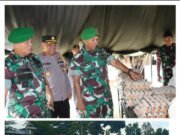 Ratusan Masyarakat Apresiasi Korem 022/PT Peduli Bakti sosial