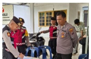 Sat Samapta Polresta Deli Serdang Intensifkan Patroli Ke Kantor KPU, BAWASLU dan Gudang Logistik Pilkada Tahun 2024
