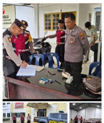 Sat Samapta Polresta Deli Serdang Intensifkan Patroli Ke Kantor KPU, BAWASLU dan Gudang Logistik Pilkada Tahun 2024