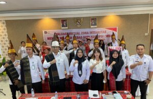 Kantor Imigrasi Kelas II TPI Pematang Siantar, Kanwil Kemenkumham SUMUT Ikuti Desk Evaluasi, Kakanim Kami Pasti WBK