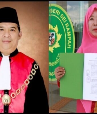 Alasan Tunggu Putusan PK, Ketua PN Sei Rampah Kembali Tunda Eksekusi 3 Objek Perkara Diatas Lahan 64 Ha Milik Nurhayati