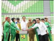 Presiden Resmikan Stadion Utama Sumatera Utara