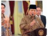 Presiden Prabowo Subianto mengumumkan 48 nama menteri dan 5 pejabat