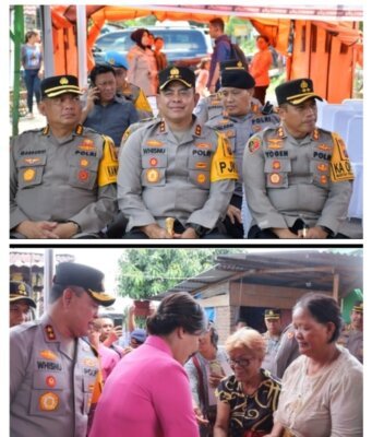 Peduli Warga Korban Musibah Kebakaran, Kapolda Sumut Ulurkan Bakti Sosial