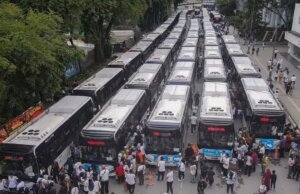 Bus Listrik Medan Kembali Beroperasi Pasca Banjir Melanda