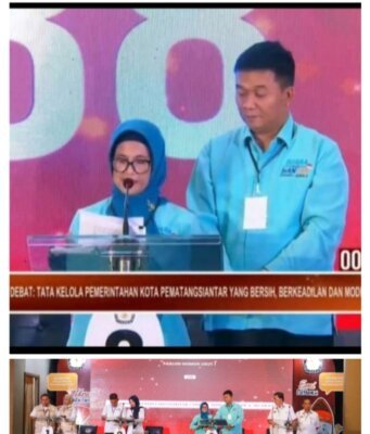 Debat Publik, Paslon Susanti-Ronald Siap Lanjutkan Siantar Sehat Sejahtera Berkualitas