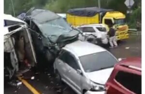 Kecelakaan Beruntun Diduga di akibatkan Truk di Ruas Tol Cipularang, Jasa Marga Percepat Upaya Penanganan