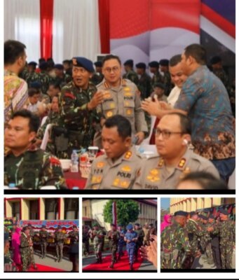 Kapolresta Deli Serdang Hadiri HUT Brimob ke-79 di Mako Brimob Polda Sumut