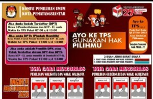 Kpu Siantar Mengajak Masyarakat Memilih
