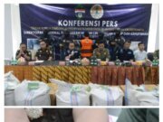 Tim Gabungan Gakkum KLHK Berhasil Gagalkan 1,2 Ton Sisik Trenggiling Dari Kabupaten Asahan
