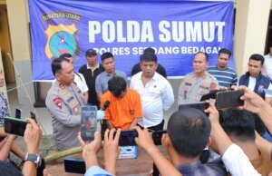 Sat Reskrim Polres Sergai Gelar Release Kasus Pembunuhan Siswi SMP Ditemukan Dalam Karung