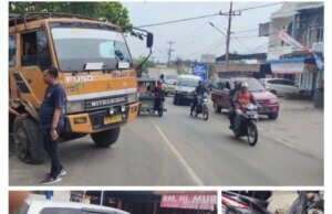 Tabrakan Beruntun di Depan RSUD Sultan Sulaiman, Satu Korban Luka Berat