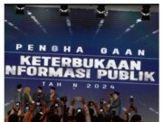 PEMKO TEBING TINGGI RAIH PENGHARGAAN KATEGORI INFORMATIF DALAM AJANG KOMISI INFORMASI AWARDS 2024