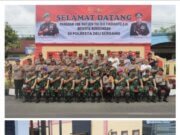 SILATURAHMI PANGDAM I/BB MAYJEN TNI RIO FIRDIANTO, SH BESERTA ROMBONGAN DI MAKO POLRESTA DELI SERDANG