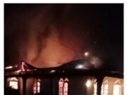 Polsek Firdaus Bergerak Cepat Tinjau Lokasi Kebakaran di Sei Buluh Estate