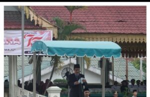 PEMKO TEBING TINGGI GELAR UPACARA HARI BELA NEGARA KE-76 TAHUN 2024
