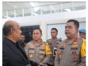 Kapolresta Deli Serdang Dampingi Kapolda Sumut Cek Kesiapan Bandara Kualanamu Jelang Libur Nataru