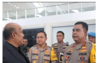 Kapolresta Deli Serdang Dampingi Kapolda Sumut Cek Kesiapan Bandara Kualanamu Jelang Libur Nataru