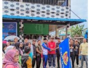 Camat Lubuk Pakam Lepas Jalan Santai Dan Senam Sehat Yang Digelar Karang Taruna Patra Karya Desa Bakaran Batu