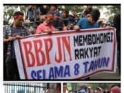 Delapan Tahun Lamanya Ganti Rugi tidak di bayarkan, Ratusan Warga Adiankoting Tapanuli Utara Geruduk Kantor Kejatisu dan BBPJN Sumut