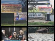 Spanduk Dukungan Warga ke Kejari Sergai Atas Pengungkapan Kasus Korupsi di Bank Sumut, Bertagar #SERGAIDARURATKORUPSI