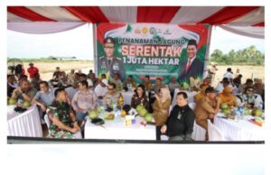 Polres Serdang Bedagai Sukseskan Penanaman Jagung Serentak 1 Juta Hektar untuk Swasembada Pangan 2025.