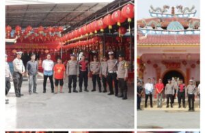 Polres Sergei Gelar Patroli Skala Besar Jaga Keamanan Imlek 2576