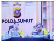 Kapolres Pematangsiantar Ikuti Zoom Meeting Rapat Program Makan Bergizi Gratis