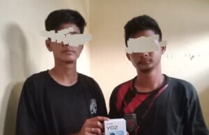 Dua Pelaku Pencurian Bobol Atap Rumah Berhasil Diamankan Polsek Tanjung Beringin