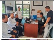 Wartawan Yang Di Borgol Secara Biadab Oknum Kapam PTPN.IV Monako, Di Dampingi Kuasa Hukum membuat Laporan Ke Sub – Denpom Corps Polisi Militer – TT