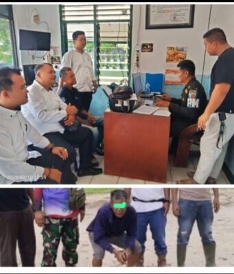 Wartawan Yang Di Borgol Secara Biadab Oknum Kapam PTPN.IV Monako, Di Dampingi Kuasa Hukum membuat Laporan Ke Sub – Denpom Corps Polisi Militer – TT