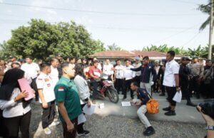 Polres Serdang Bedagai Gelar Rekontruksi Kasus Pembunuhan Siswi SMP yang Ditemukan Dalam Karung